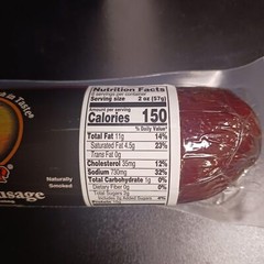Summer Sausage Plain from Amish Country Slice and Enjoy Pack of 2