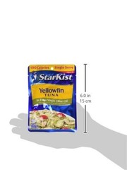 E.V.O.O. Yellowfin Tuna in Extra Virgin Olive Oil, Single Serve Pouch, 2.6 oz…