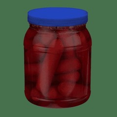 Ready To Eat Pickled Sausage Convenient Resealable Jar Fully Cooked Snack New