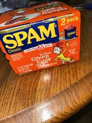 Green Eggs & Ham SPAM Limited Edition (Two 12oz Cans) (6/2028)FREE SHIPPING