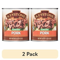 2 Pack All Natural Pork 28 Ounce Canned Meat