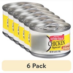 (6 pack) White Meat Chicken Spread, 4.25 oz Can