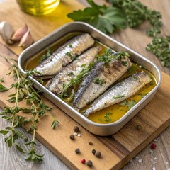 Wild Caught Skinless Boneless Sardines in Olive Oil – 4.4oz, Pack of 12