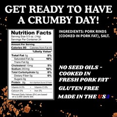 Unseasoned Pork Rind Breadcrumbs Low Carb Keto Diet Perfect For Ketogenic, Pa…