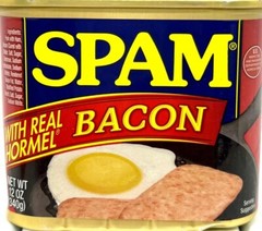 Spam Bacon Luncheon Meat 12 oz ( Pack of 24 )