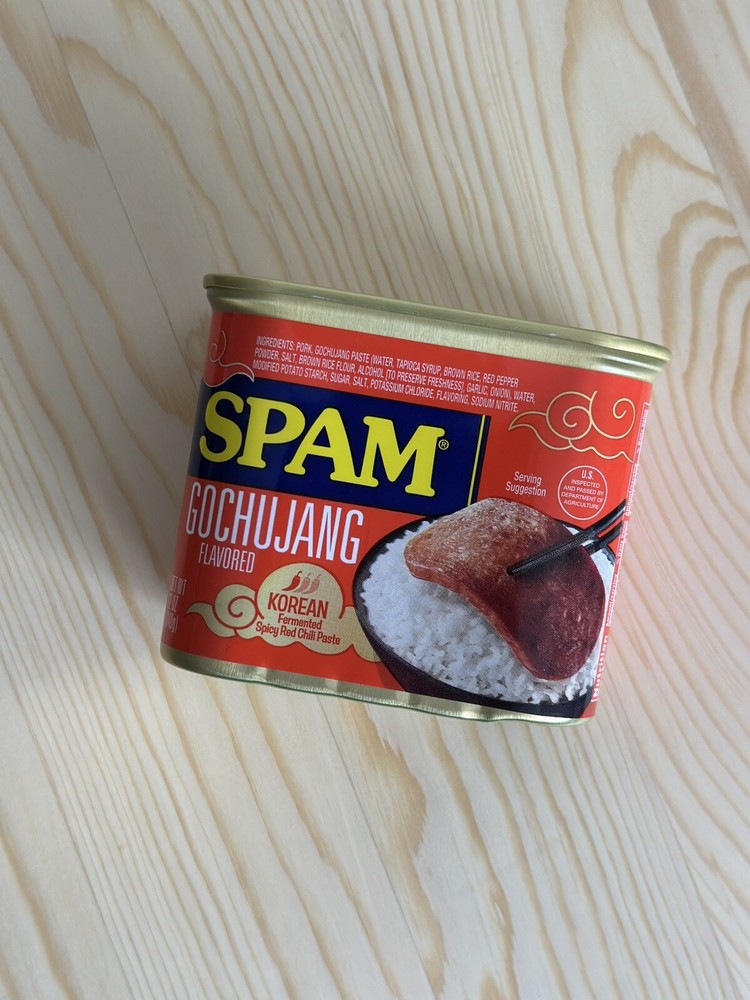 1+1 SPAM Gochujang – NEW Korean FLAVOR Fresh – TWO 12oz Cans Exp 12/27