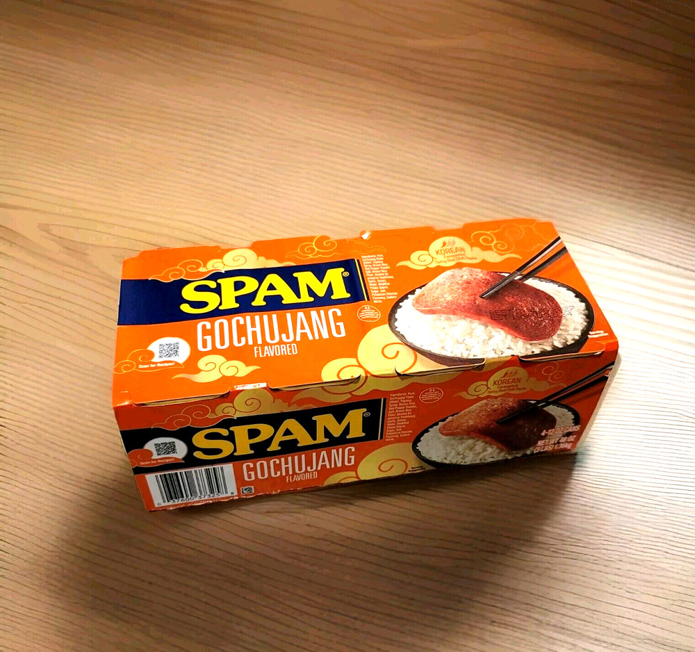 4 Pack SPAM KOREAN GOCHUJANG flavored Luncheon Meat 12 oz cans FREE SHIPPING