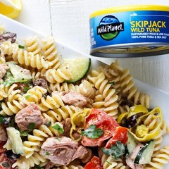 Skipjack Wild Tuna, Sea Salt, Canned Tuna, Pole & Line Sustainably Wild-Caugh…