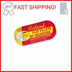 Roland Anchovies, Flat In Olive Oil, 2 oz