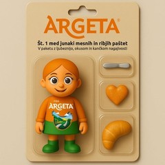 Argeta Chicken Pasteta Pate – Pack Of 4 x 95g