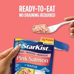 StarKist Wild Pink Salmon 2.6 oz Pouch Boneless Skinless