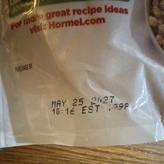 Hormel Real Crumbled Bacon 20 oz Pantry Snack Deli Meat Pork 81 Servings