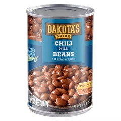 Dakota’s Pride Mild Chili Beans, 15.5 oz – Pack of 5