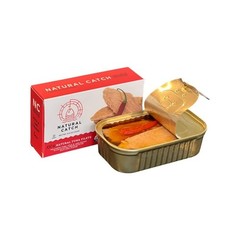 Natural Catch Tuna Spicy Yellowfin Filets, Hand Cut, Pole Line Caught, 130 C…