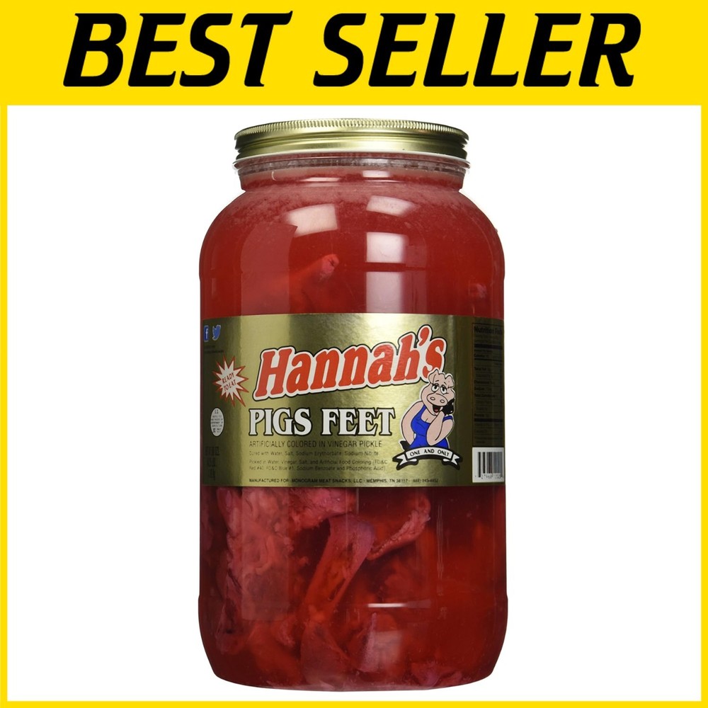 Delicious Pickled Pigs Feet 10-12 ct. Gal