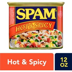 (3 pack) SPAM Hot & Spicy, Shelf-Stable, 12 oz Aluminum Can