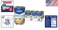 Nutritious 10.5 oz Canned Chicken á La King – 12 Cans of Hearty Goodness