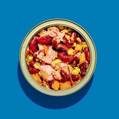 (4 pack)Wild Caught Tuna & Red Bean Salad with Veggies, Ready to Eat, 5.6 oz Can