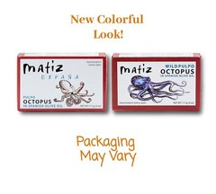 Matiz Wild Caught Octopus in Olive Oil 4oz Hand Packed Spanish Seafood
