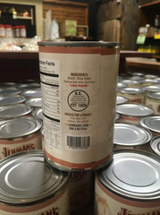 Canned Meat Beef Long Term Food Storage & camping 24 Cans 14.5 oz Lehman’s