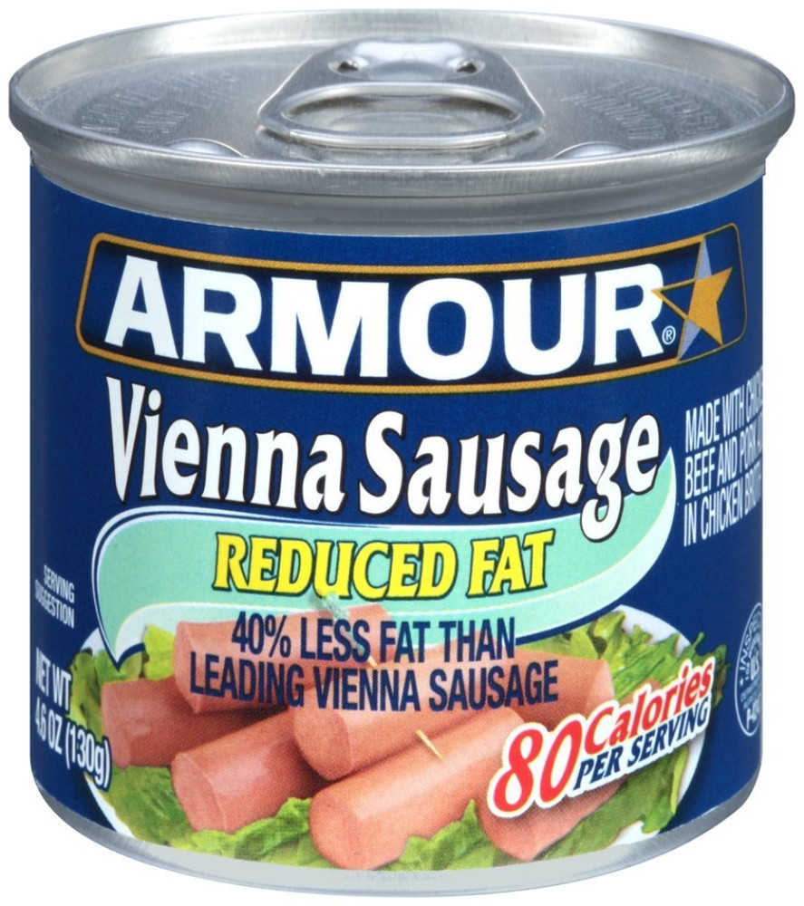 Star Vienna Sausage, Jalapeno Flavored, Canned Sausage, 4.6 OZ (Pack of 24)