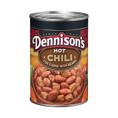 Dennison’s, Hot Chili Con Carne with Beans, 15oz Can (Pack of 6)