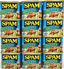 Spam Lite Luncheon Meat 12 oz ( Pack of 12 )