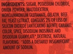 Hormel Herb Ox Beef Bouillon Sodium-Free 50 Packets