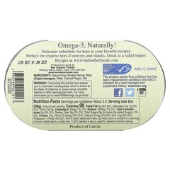 Wild Herring Fillets, Seasoned with Cracked Pepper, 6.7 oz (190 g)
