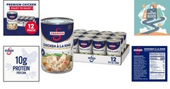 Swanson Chicken à la King Canned, 12 Pack, 10.5 oz, No Additives