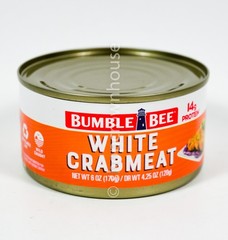 4 Bumble Bee Wild Caught Premium White Flake Crabmeat 6oz can 05/2028
