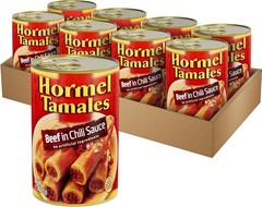 Hormel Beef Tamales 15 Oz (8 Pack)