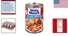 Hearty Beef Stew – Ready-to-Eat, Gluten-Free, 12 Pack