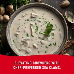 51 oz Grade Chopped Sea Clams – 99% Fat Free, Perfect for Gourmet Dishes