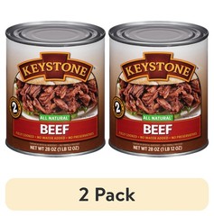 (2 Pack) Keystone All Natural Beef, 28 Oz Can