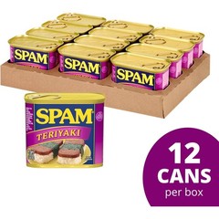 Shelf Stable Teriyaki Pork Canned Meat 12 Pack Fully Cooked Protein Meals New