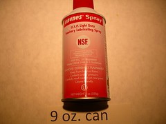 1 CAN OF HAYNES FDA SANITARY LUBE SPRAY FOR USE W/ YOUR BROASTER* PRESSURE FRYER