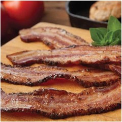 Real Thick Cut Canned Bacon, 10- Shelf Life, 80 Slices