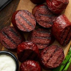 Hickory Farms Party-Size Signature Beef Summer Sausage, 26 ounces Great Snacking