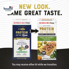 Prime Protein on the Run Tuna Snack Kit – Gourmet Tuna Marinated in Olive Oil &