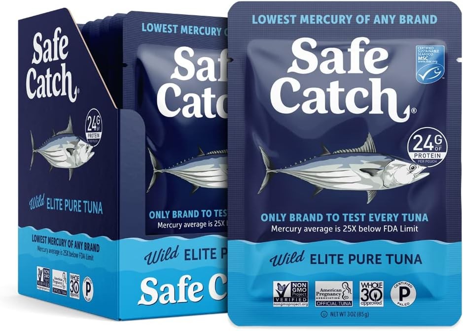 Safe Catch Elite Tuna Wild-Caught Lowest 39 Ounce (Pack of 1), No Color