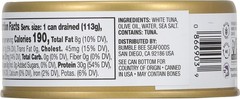 Bumble Bee Prime Solid White Albacore Tuna in Olive Oil, 5 oz Easy Open Cans …
