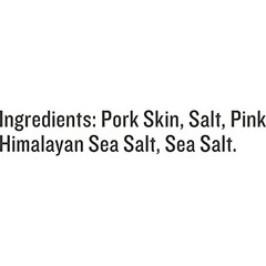 Epic Artisanal Oven Baked Pork Rinds, Pink Himalayan Sea Salt, 2.5 oz, 4 ct