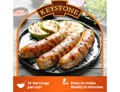 (6 Cans) Keystone Pork **ALL NATURAL – NO PRESERVATIVES – FULLY COOKED** 28oz