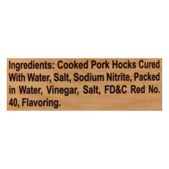 Backroad Country Fully Cooked Boneless Pickled Cured Pork Hocks in a Jar, 12 Oz
