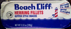 12 Beach Cliff Wild Caught Herring Kippered Snacks 3.53 Oz Can FREE S/H EXP 3/28