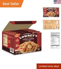 Gourmet Low-Carb Bacon Curls Chicharrones – Original Flavor, 1.75 Oz Pack