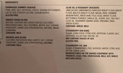HICKORY FARMS / Super Bowl Party /Family Movie Night Meat & Cheese tray, Mustard