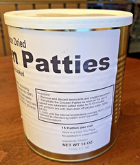 Crescent Commissary Freeze Dried Emergency Food Chicken Patties – Prepper