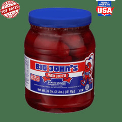 Ready To Eat Pickled Sausage 32oz Snack Fully Cooked Slow Smoked Shelf Stable US